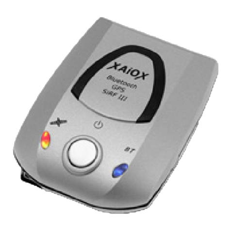 XAiOX Prophet SiRF III User manual