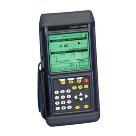Panametrics PT878GC User manual
