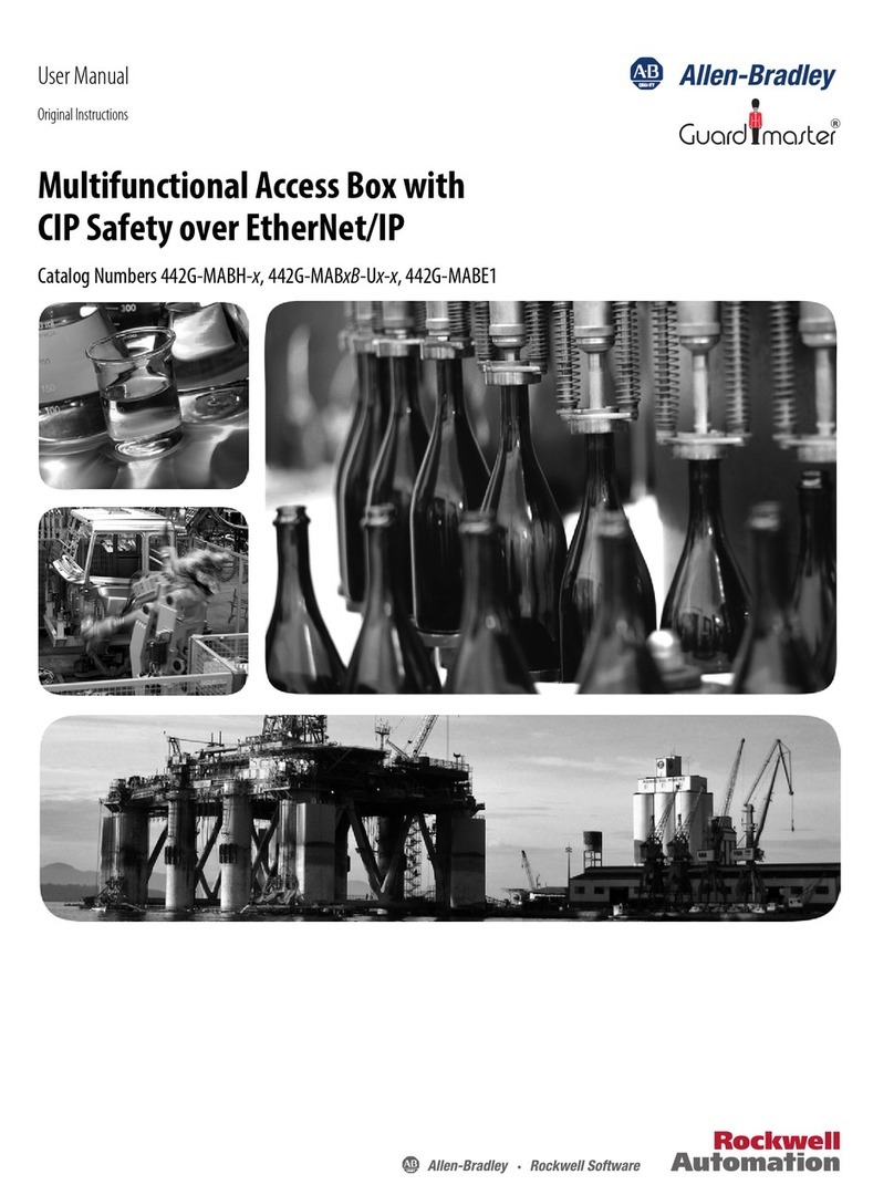 Rockwell Automation Allen-Bradley Guard master 442G-MABH-Series User manual Rockwell Automation Allen-Bradley Guard master 442G-MABH-Series User manual