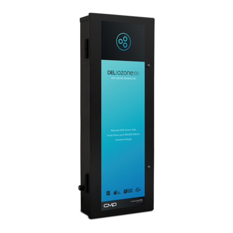 CMP DEL Ozone 25 INSTALLATION INSTRUCTIONS & PRODUCT MANUAL