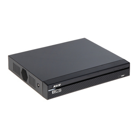 BCS BCS-NVR0801X5ME-II user manual