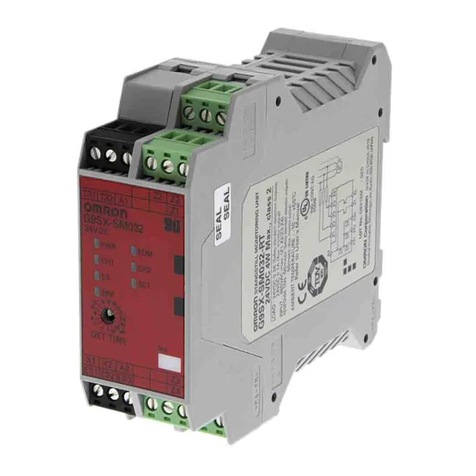 Omron Sti G9SX-SM032 Series User manual