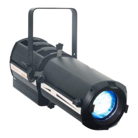 Spotlight Fresnel LED Hyperion 300 6C user manual