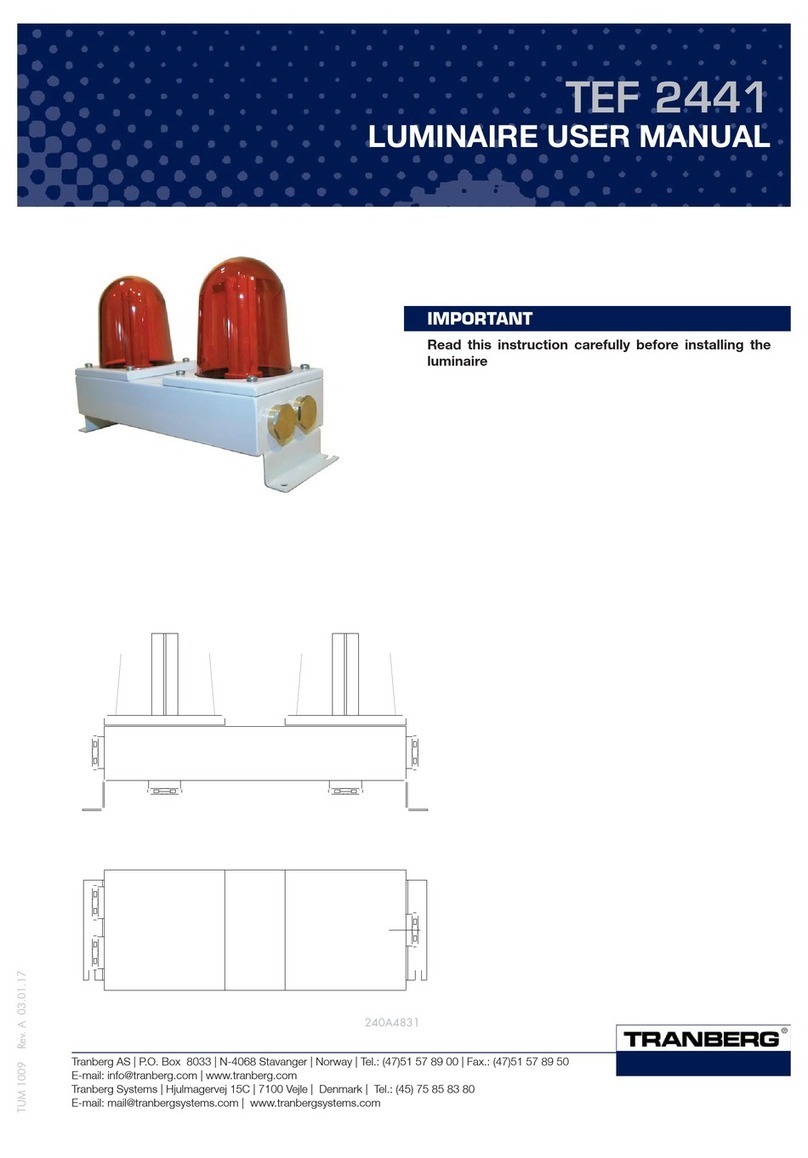 Tranberg TEF 2441 user manual