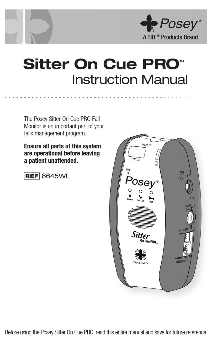 Posey Sitter On Cue PRO User manual