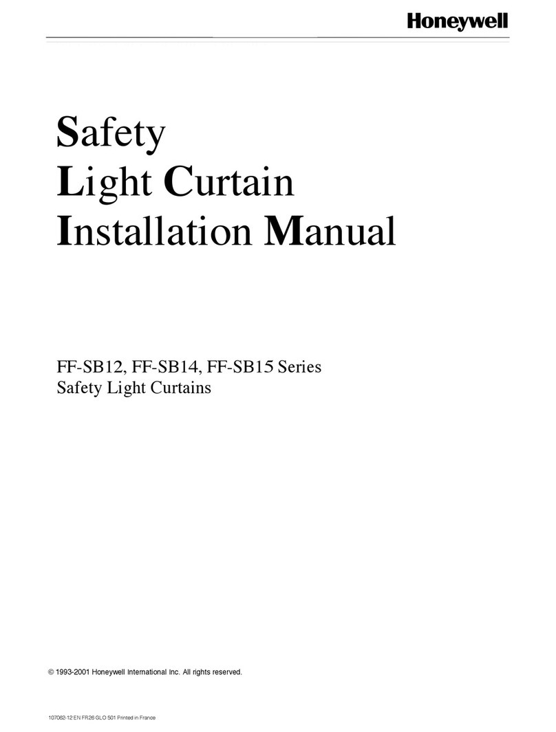 Honeywell FF-SB12 Series User manual Honeywell FF-SB12 Series User manual