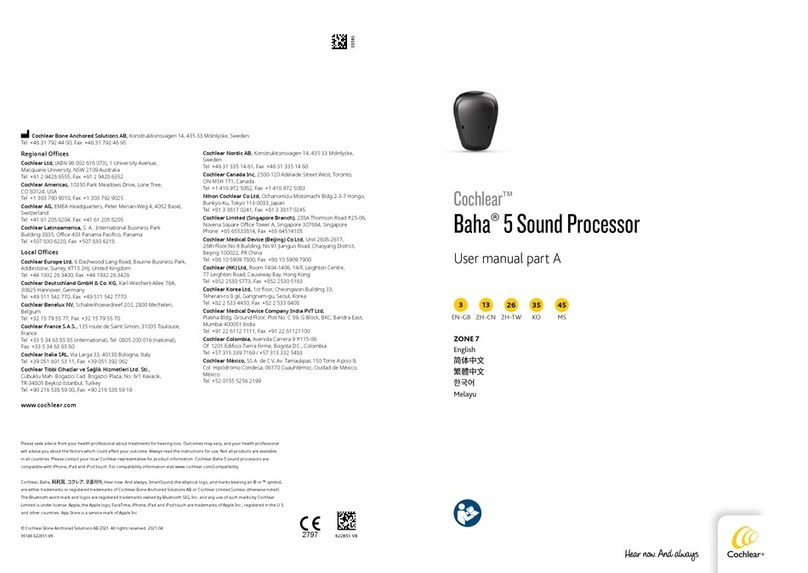 Cochlear Baha 5 SuperPower user manual