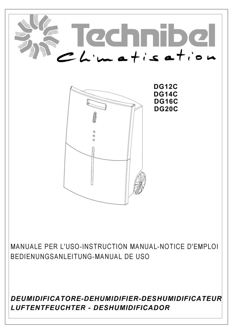 Technibel Climatisation DG12C instruction manual