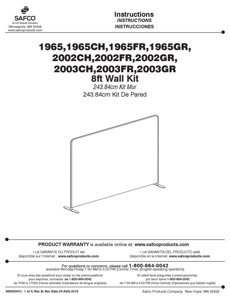 LDI Spaces Safco 1965 User manual