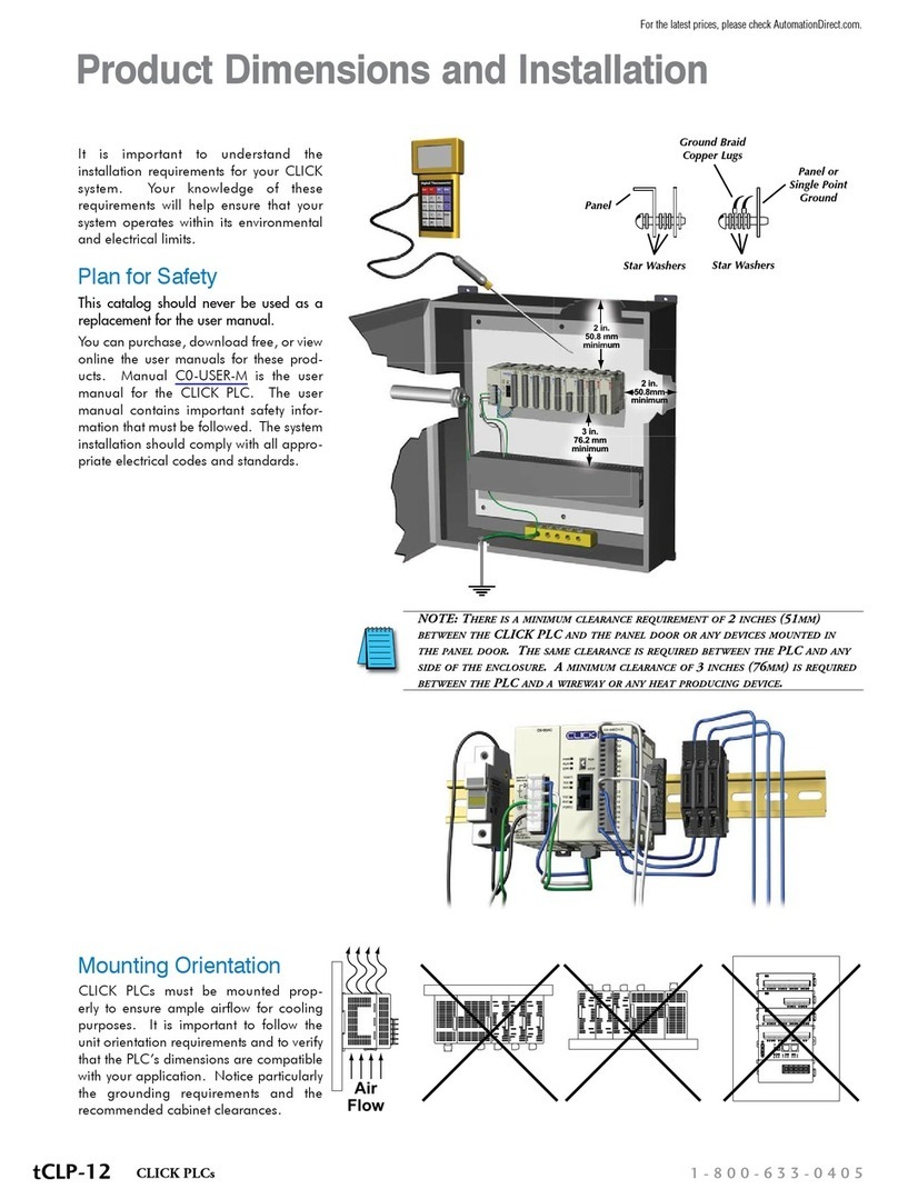 AutomationDirect CLICK Manual