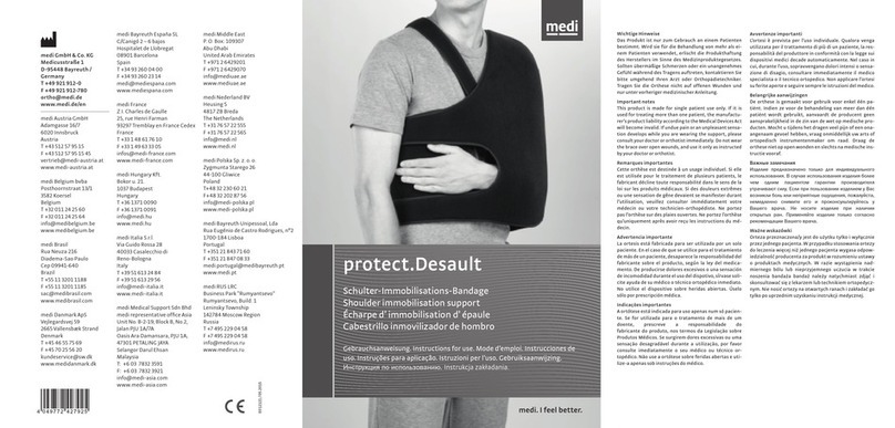 medi protect.Desault Instructions for use