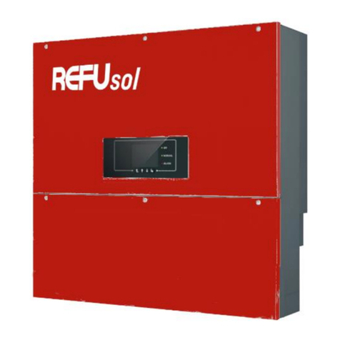 REFU REFUsol 50K-3T Instructions for setting up