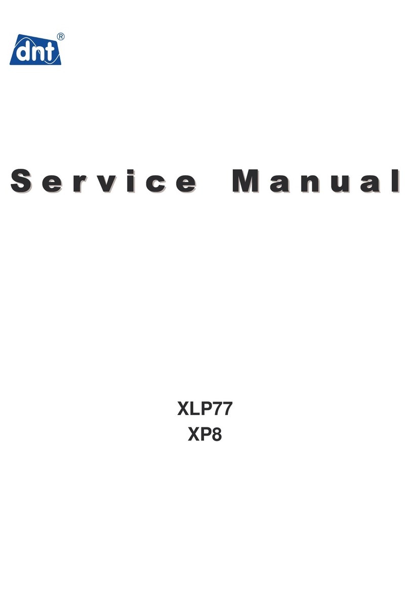 DNT XLP77 Service manual