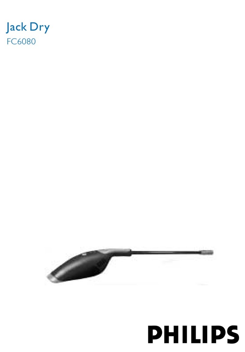 Philips Jack Dry FC6080 manual