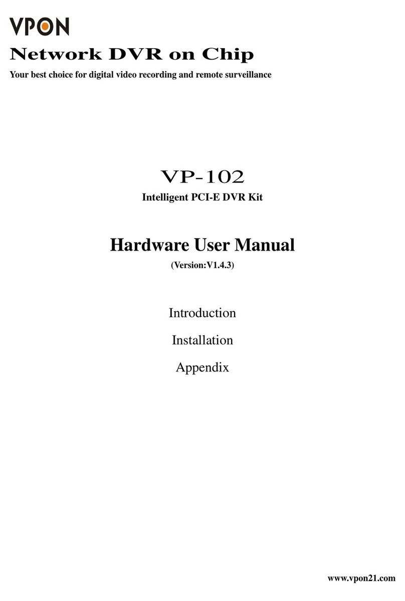 Vpon VP-102 Hardware user manual