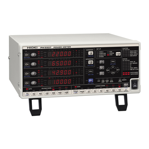 Hioki PW3336-01 Measurement guide