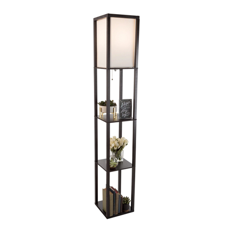 Easy@Home 3 SHELF FLOOR LAMP user manual Easy@Home 3 SHELF FLOOR LAMP user manual