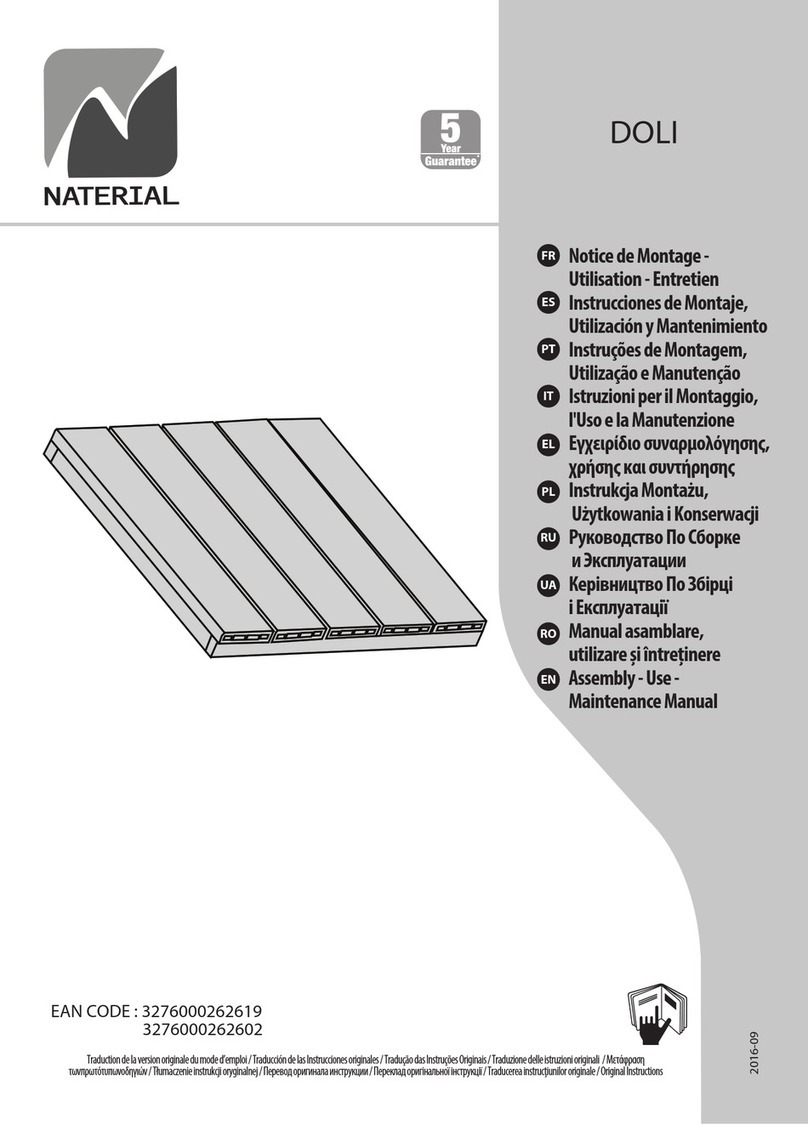 Naterial DOLI Assembly, Use, Maintenance Manual Naterial DOLI Assembly, Use, Maintenance Manual