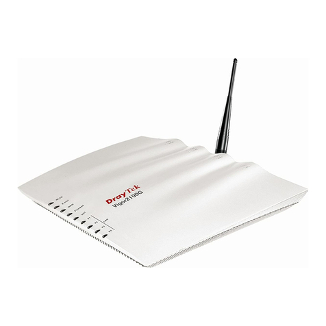 Draytek Vigor2100 user guide