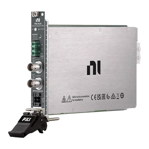 NI PXIe-4135 SAFETY, ENVIRONMENTAL, AND REGULATORY INFORMATION