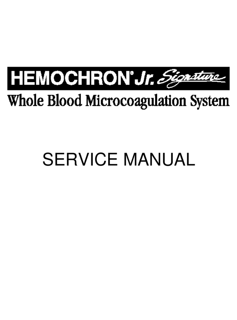 ITC HEMOCHRON Jr. Signature Service manual
