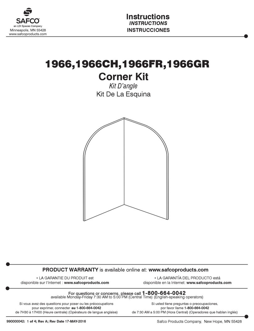 LDI Spaces Safco 1966 User manual LDI Spaces Safco 1966 User manual
