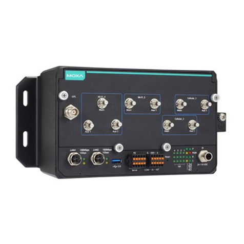 Moxa Technologies UC-8580 Series User manual