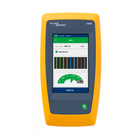 Fluke LinkIQ User manual Fluke LinkIQ User manual