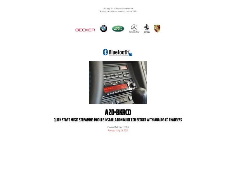 Discount Car Stereo A2D-BKRCD Instruction Manual Discount Car Stereo A2D-BKRCD Instruction Manual