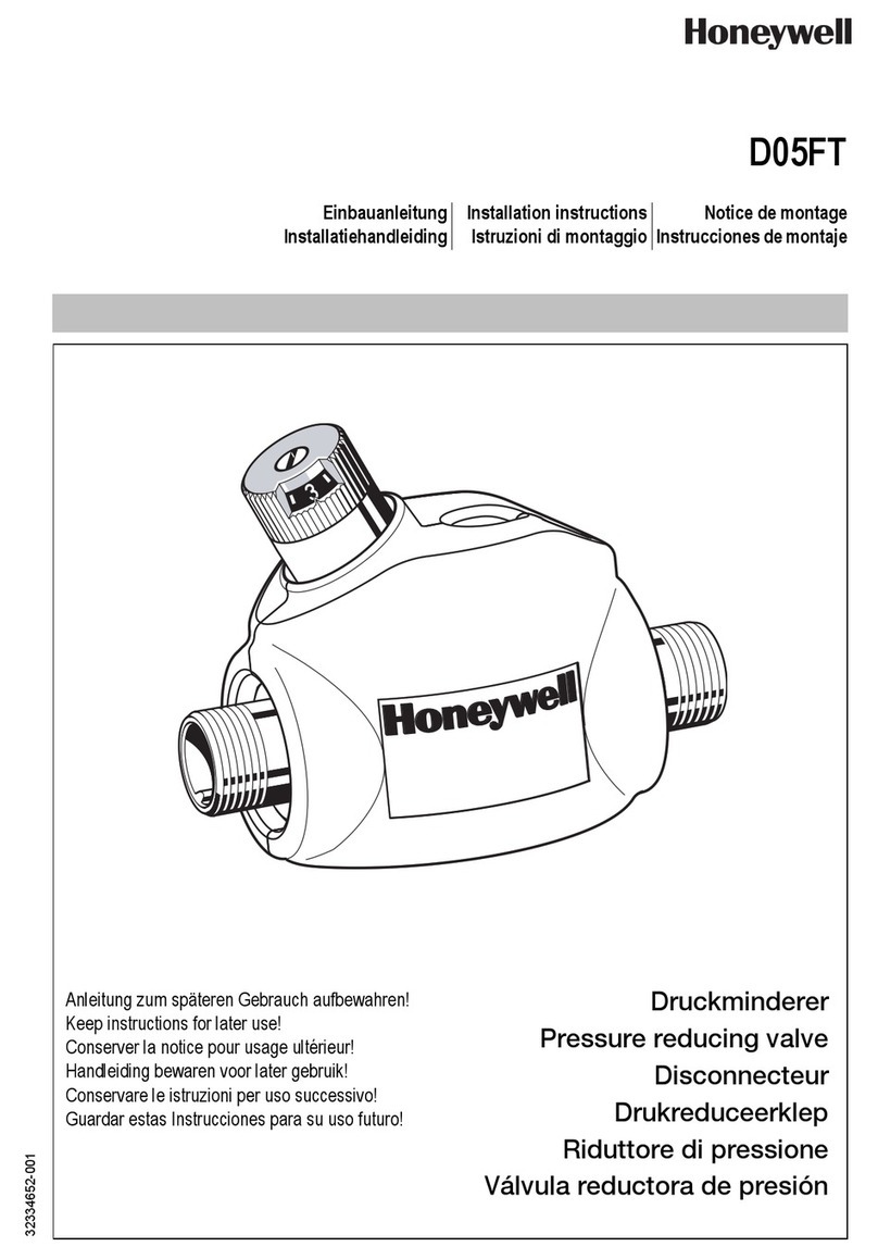 Honeywell D05FT User manual Honeywell D05FT User manual