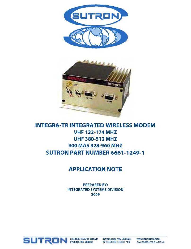 Sutron INTEGRA-TR manual