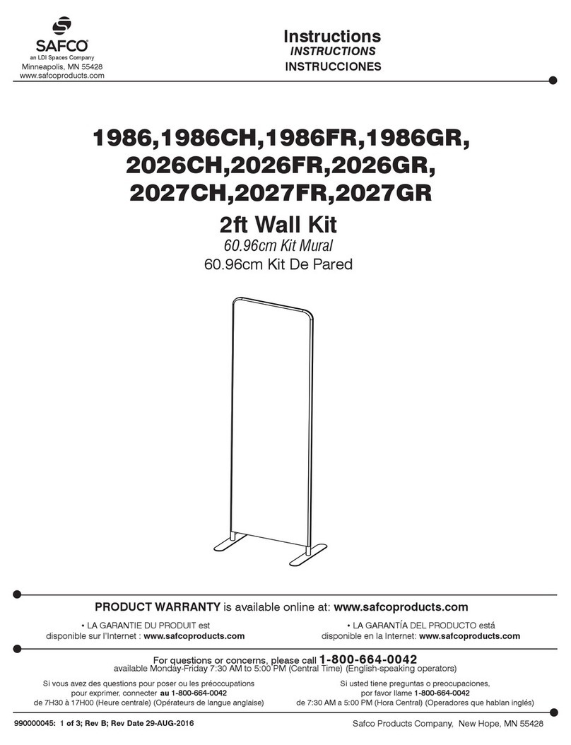 LDI Spaces Safco 1986 User manual LDI Spaces Safco 1986 User manual