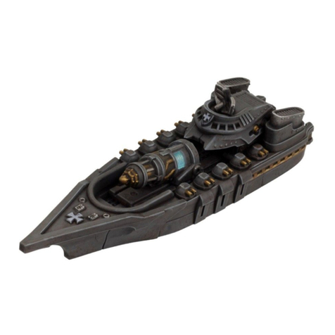 WARCRADLE STUDIOS Dystopian Wars Templehof Battlefleet Assembly instructions WARCRADLE STUDIOS Dystopian Wars Templehof Battlefleet Assembly instructions