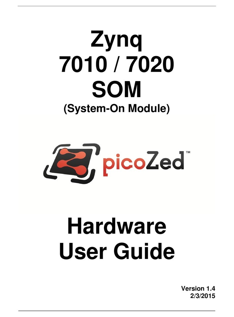 Avnet PicoZed 7010 Hardware user's guide