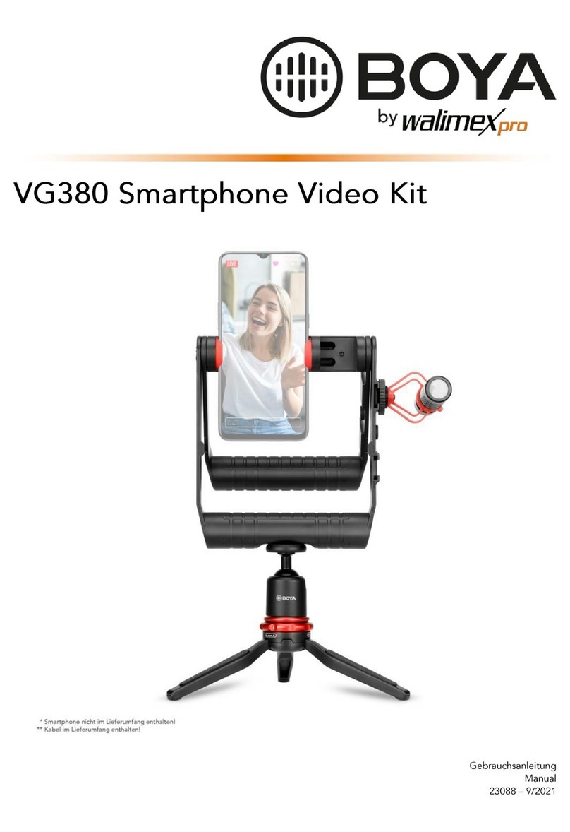 WalimeXPro BOYA VG380 User manual