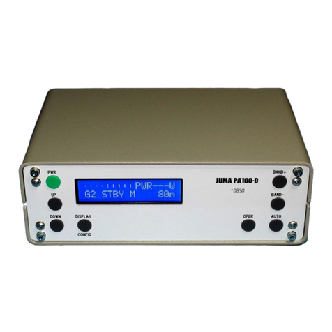 JUMA PA-100D Operation manual