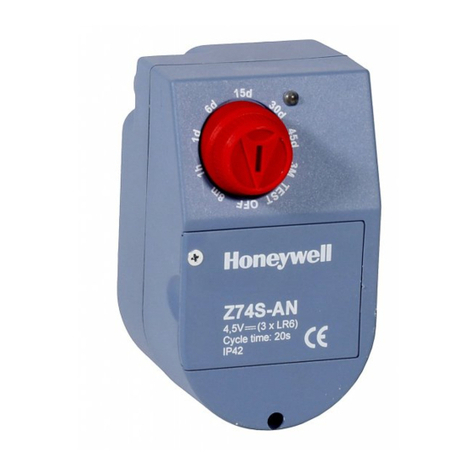 Honeywell Z74S-AN User manual