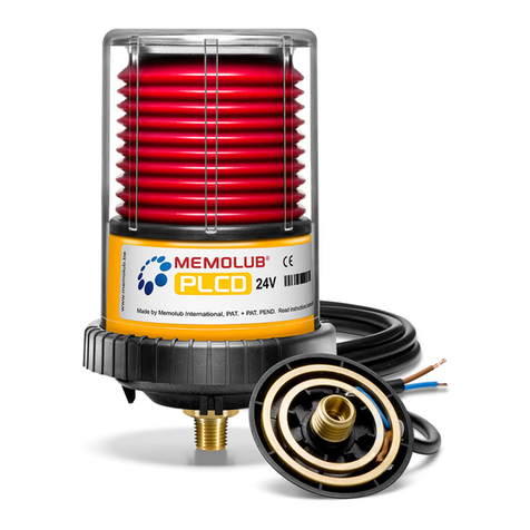 GUDEL Memolub PLCD Service manual