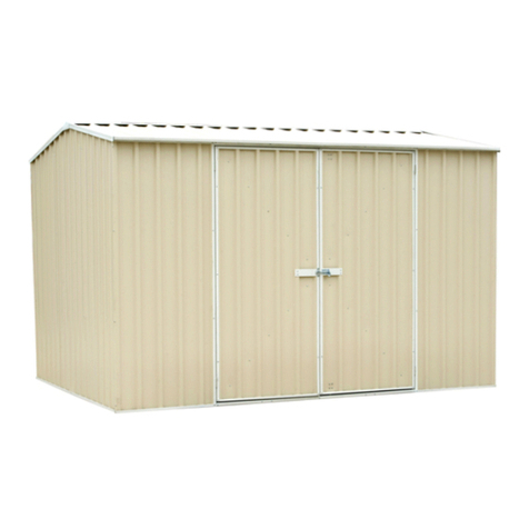 ABSCO SHEDS N3/C1 FRAME KIT instruction manual