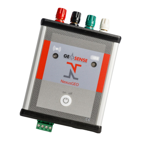 Geosense NexusGEO instruction manual
