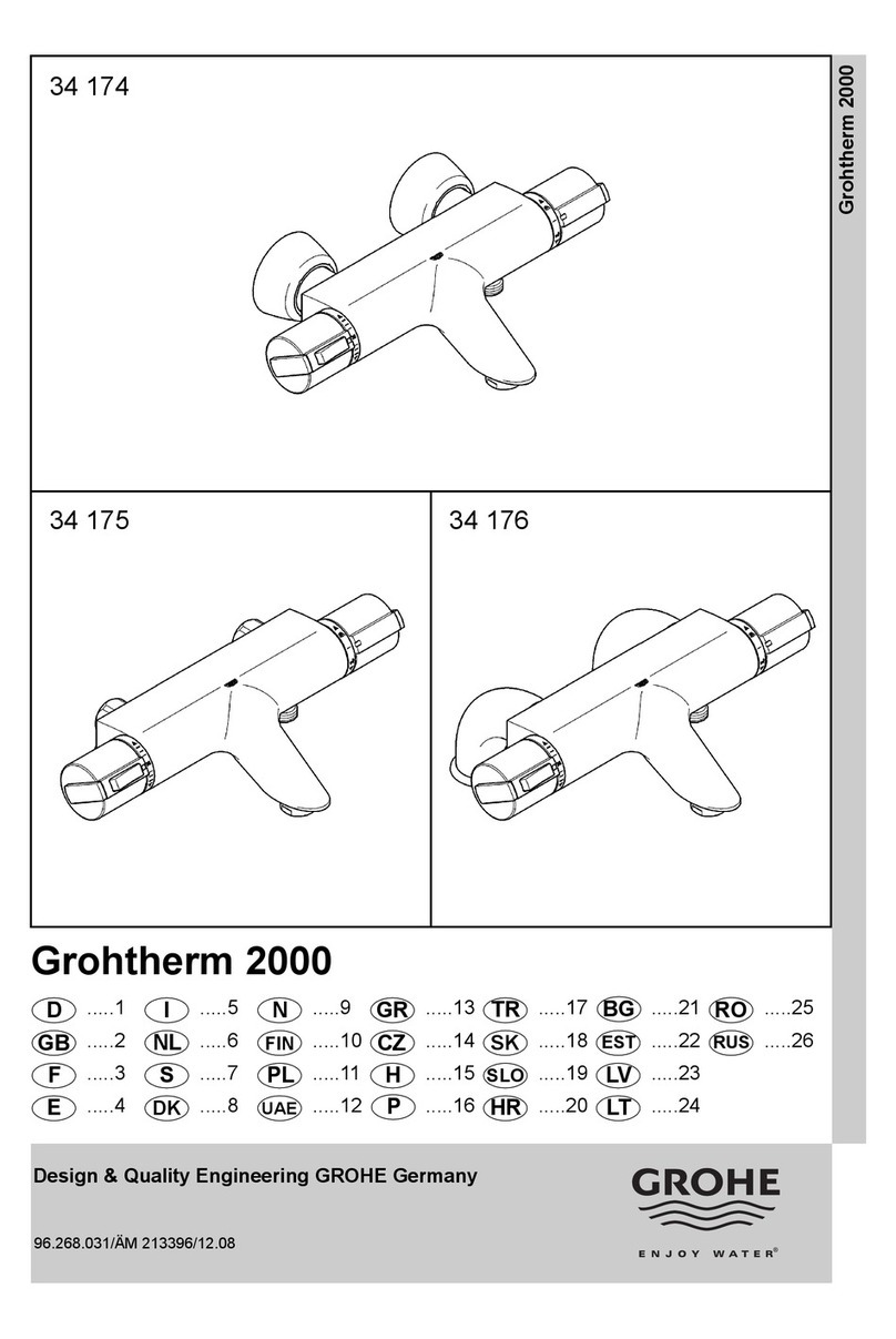 Grohe Grohtherm 2000 manual