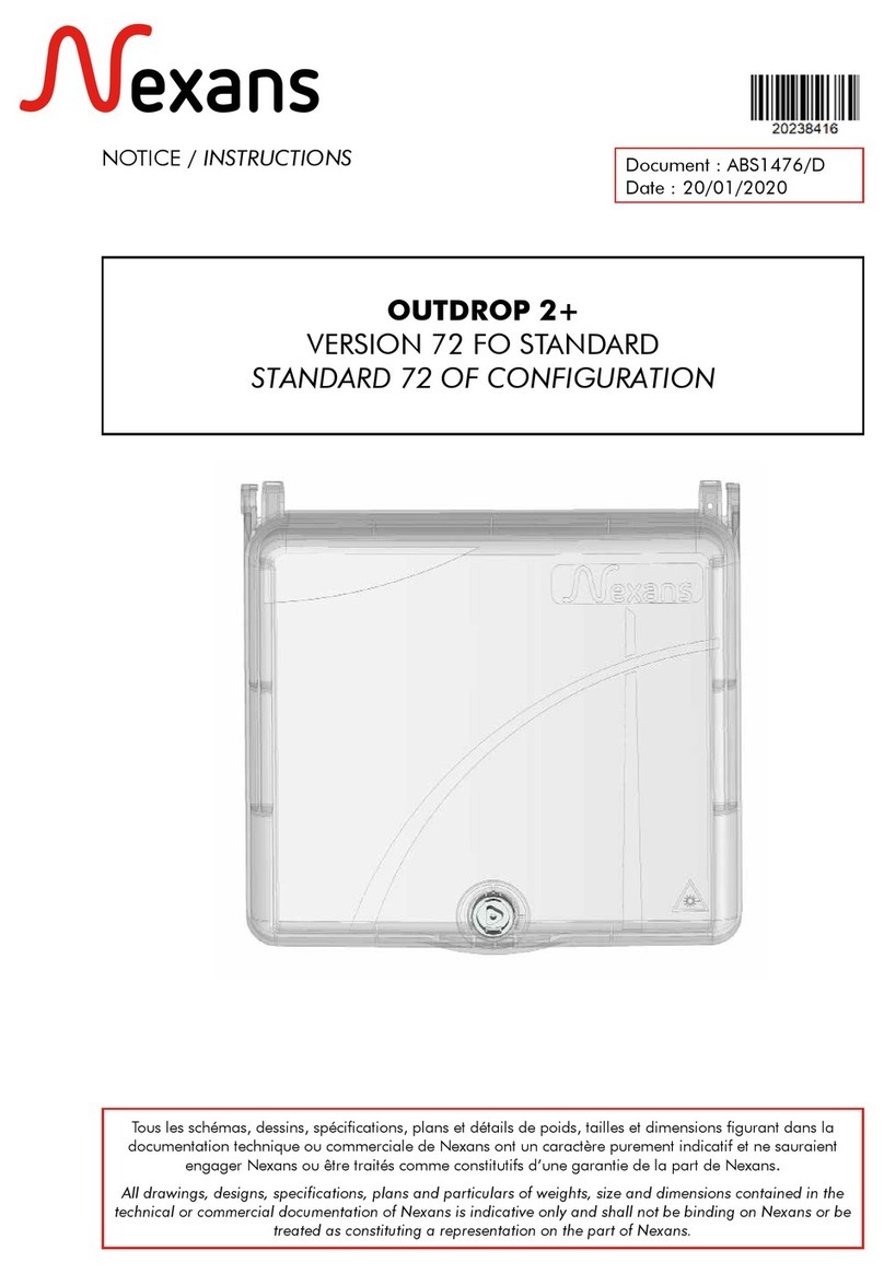 Nexans OutDrop 2+ instructions
