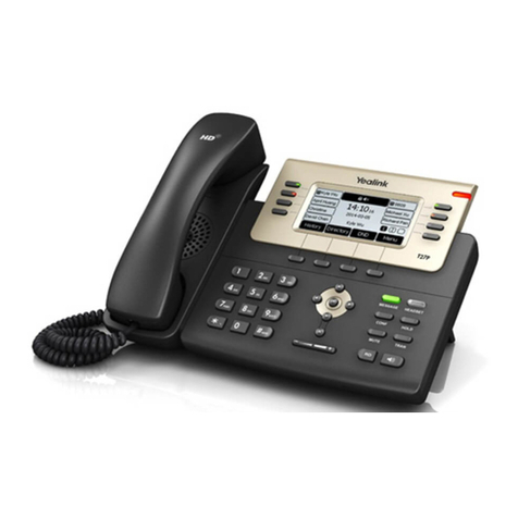 Yealink T27 Series User manual