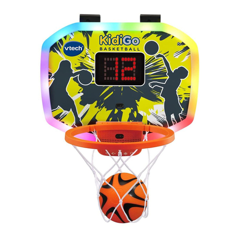 V-tech KidiGo BASKETBALL HOOP User manual V-tech KidiGo BASKETBALL HOOP User manual