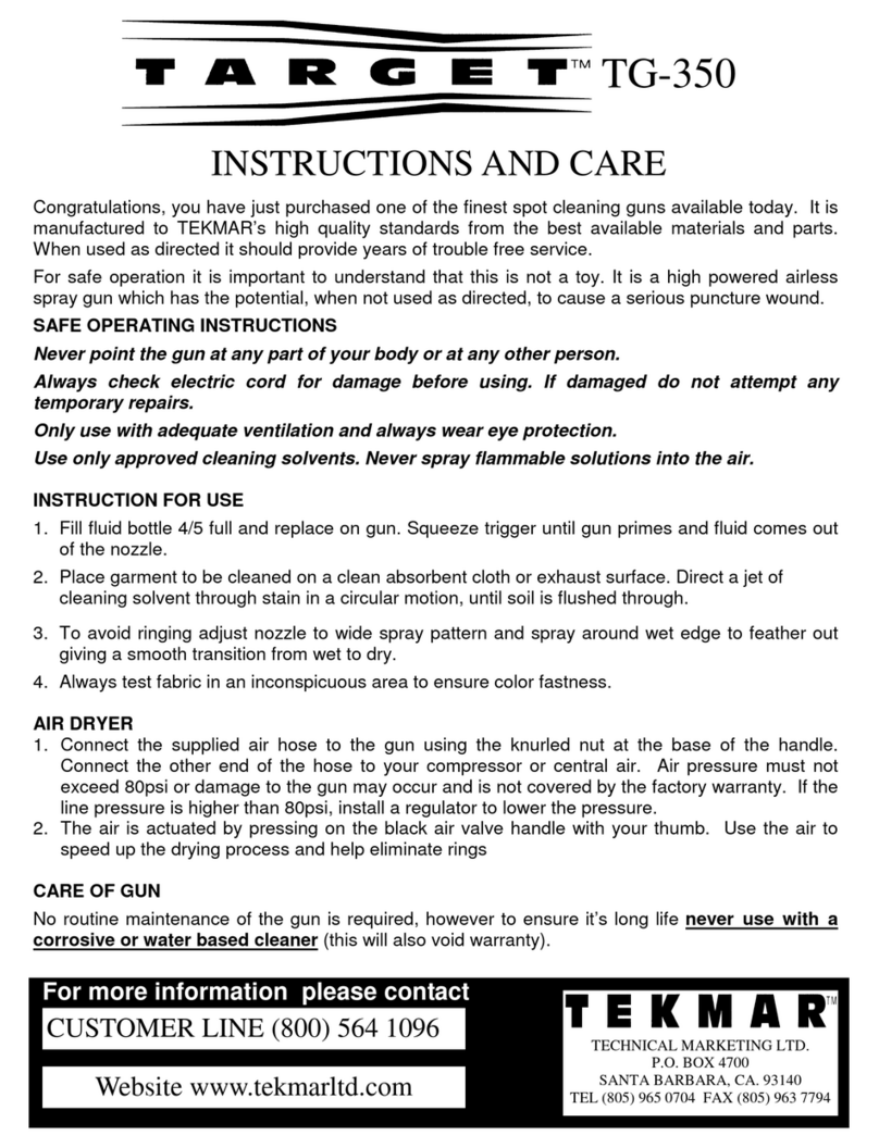 Target TG-350 User manual