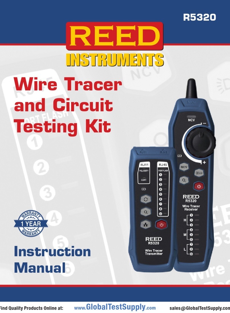 Reed Instruments R5320 instruction manual
