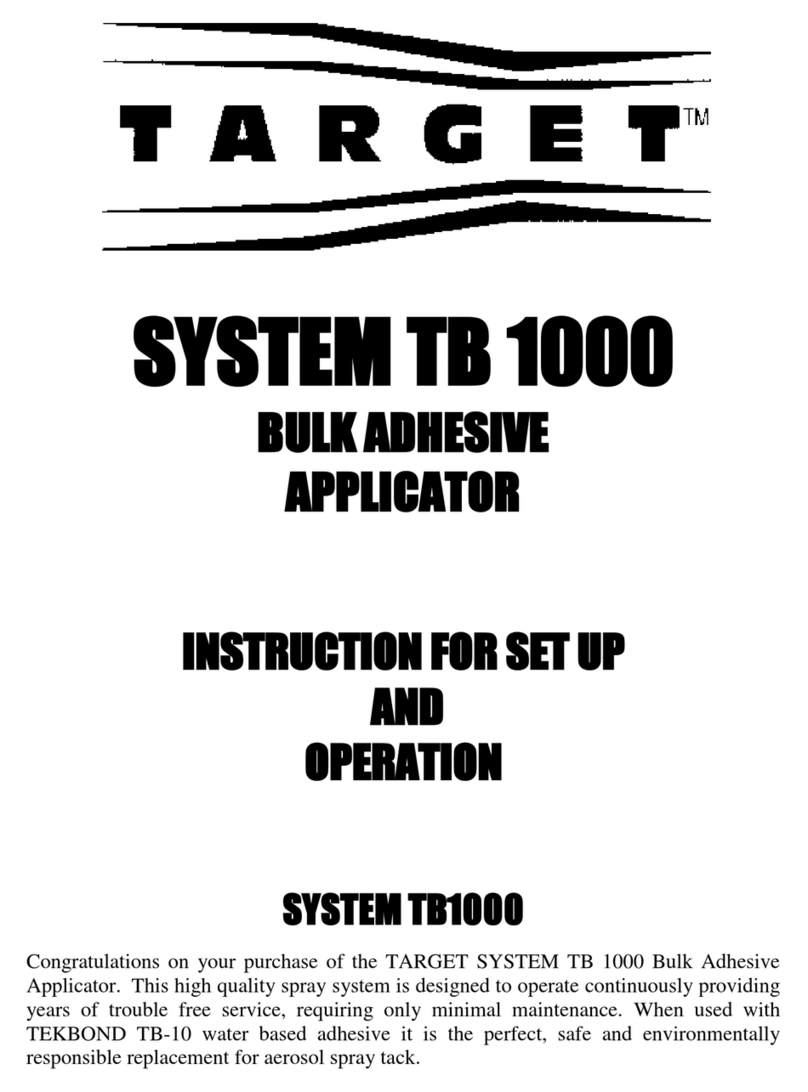 Target SYSTEM TB 1000 Instruction for set up and Operation