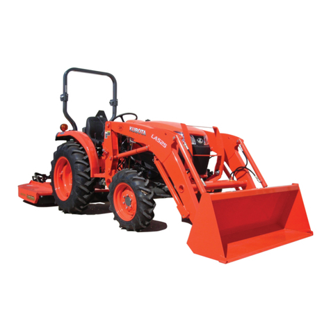 Kubota LA525 Assembly instructions