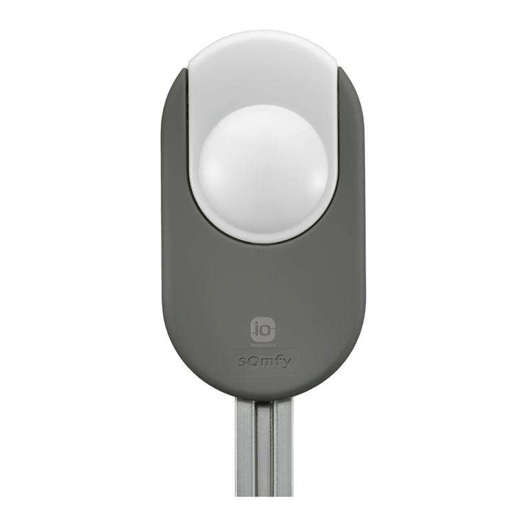 SOMFY Dexxo Pro io installation manual