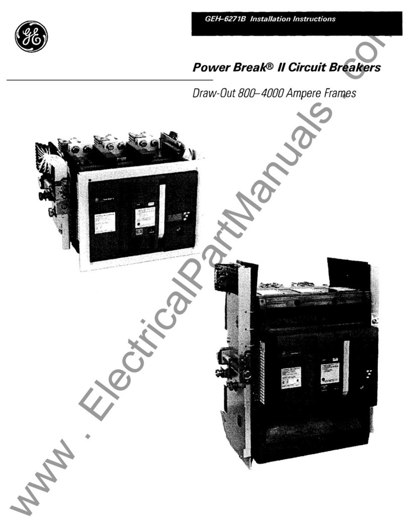 GE Power Break II User manual GE Power Break II User manual